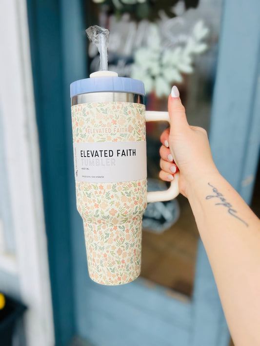 Wildflower 40 oz Tumbler