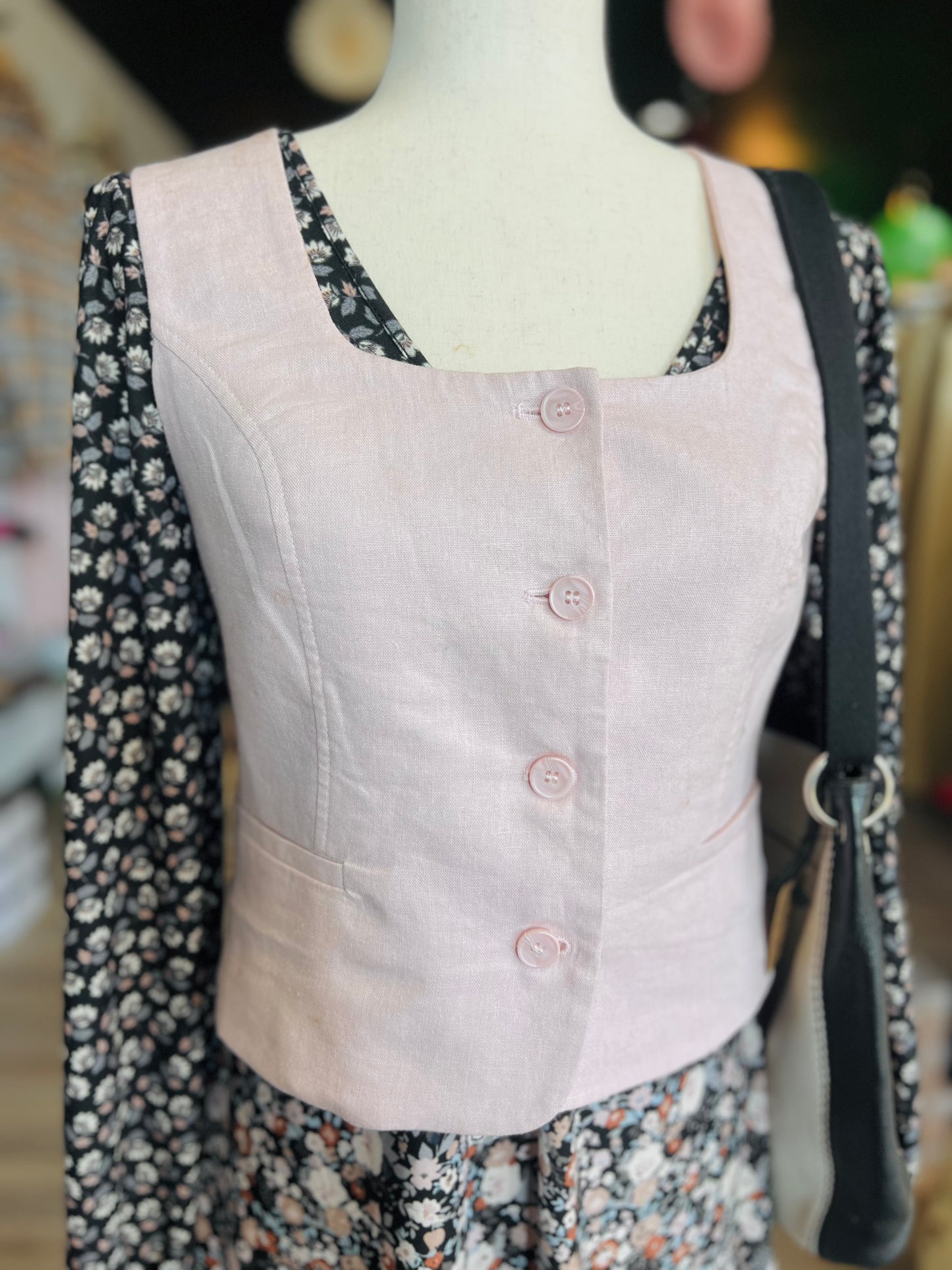 Rachel Zoe Pink Vest - Size 6