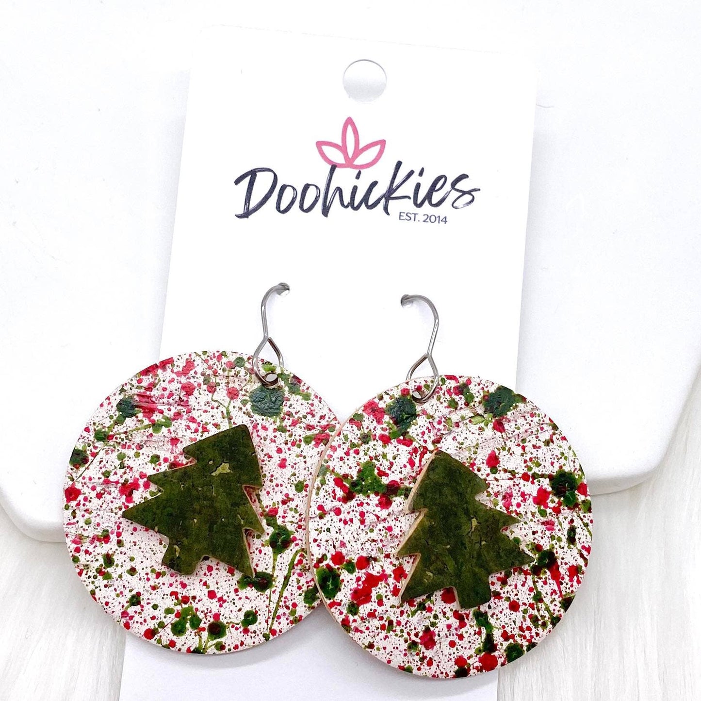 Bless This Hot Mess | Christmas Earrings