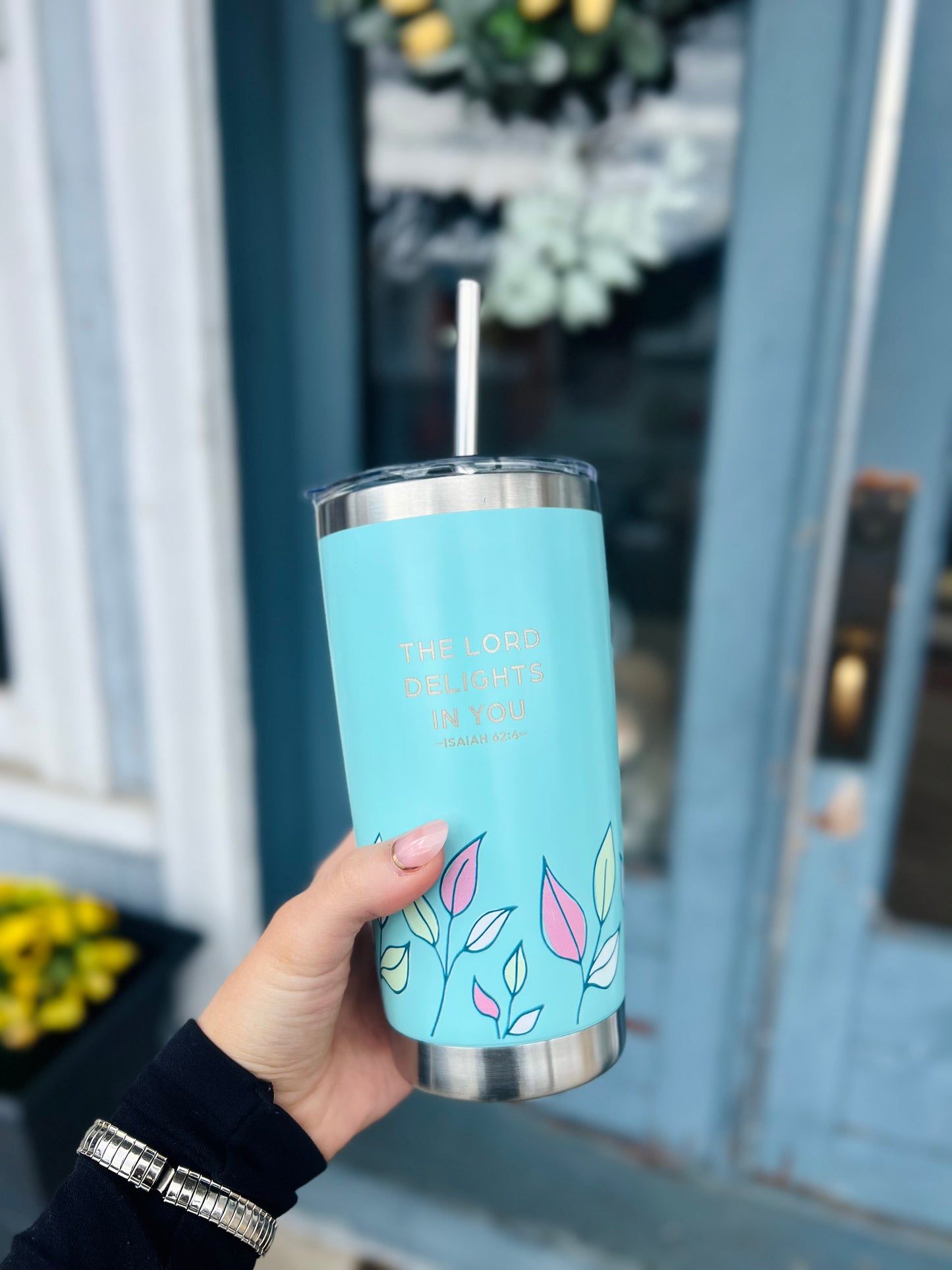 Forever My Friend | Stainless Steel Mom Tumbler - Isaiah 62:4