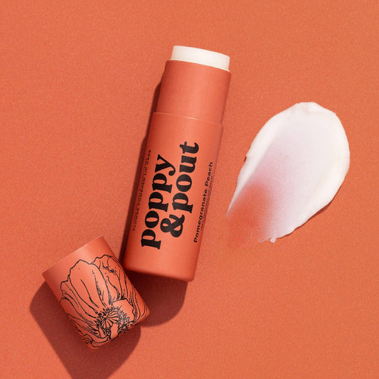 Pomegranate Peach | Lip Balm - Red