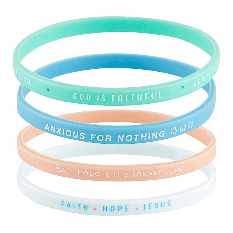 God Is Faithful | Silicone Bracelet