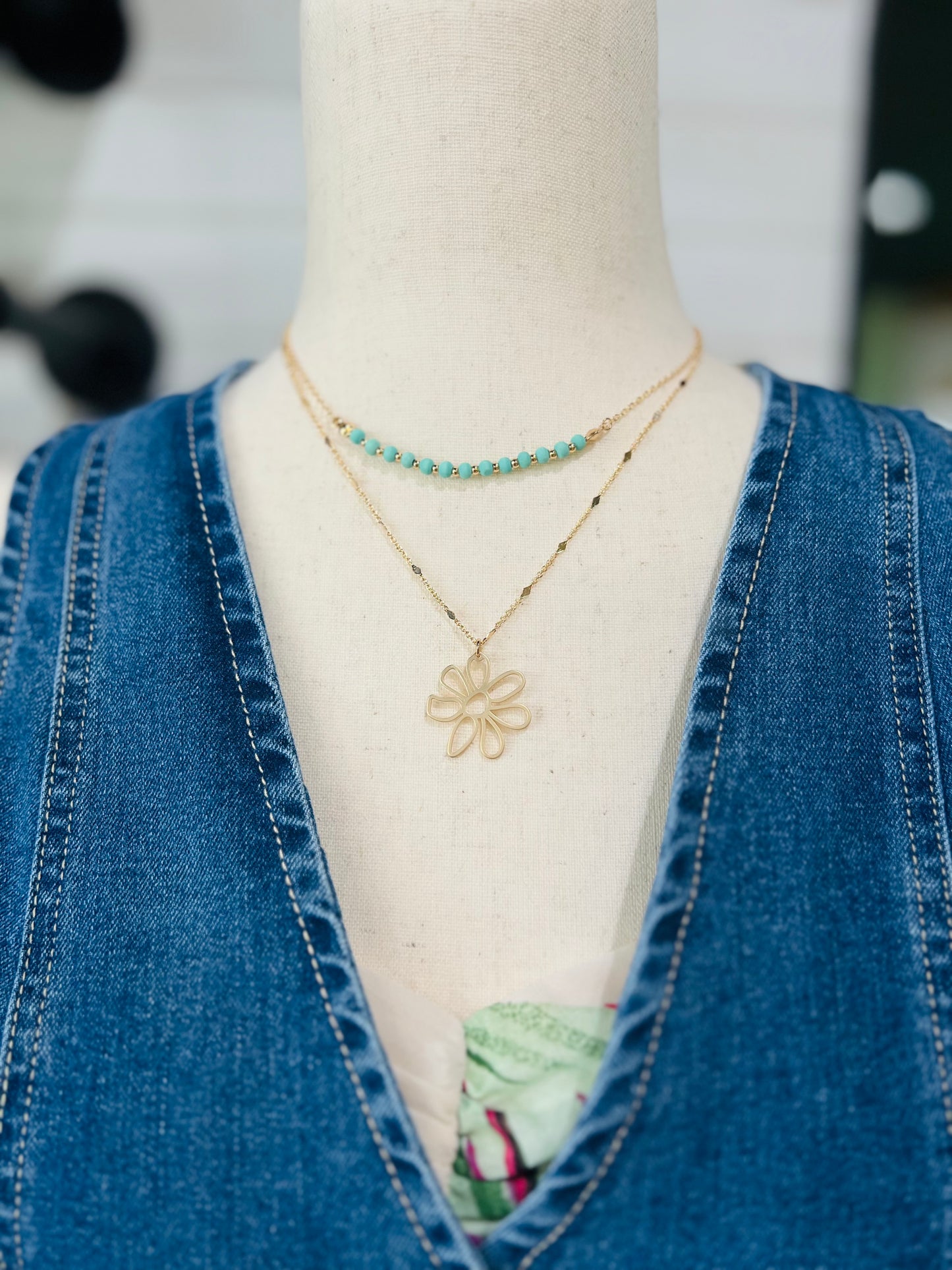 Daisies Grow Wild Necklace