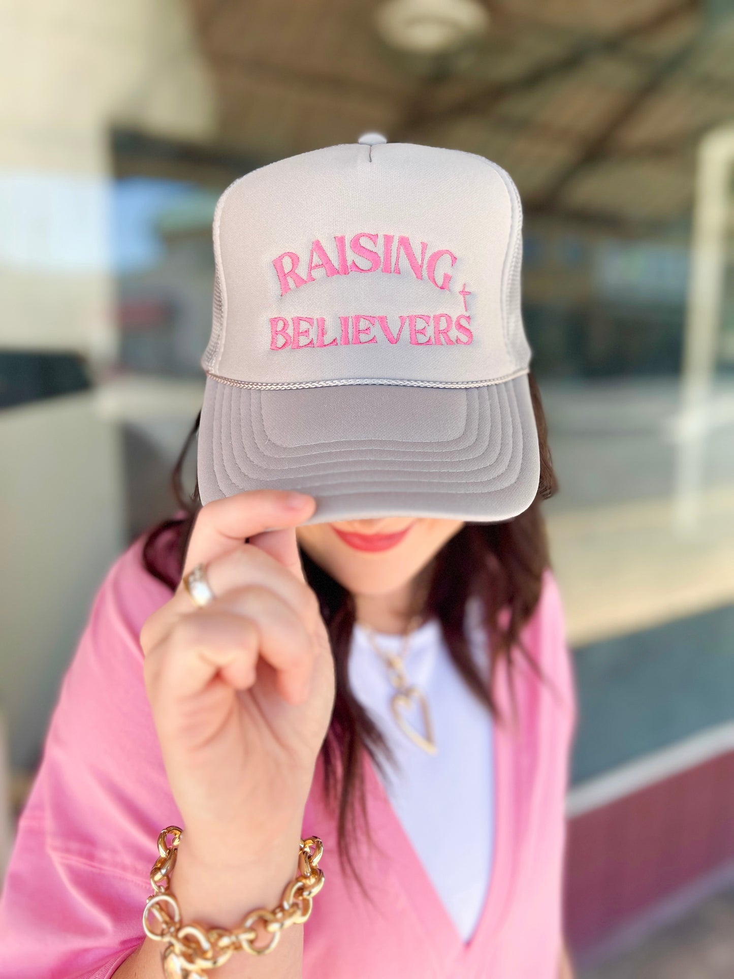 Raising Believers | Embroidered Trucker Hat