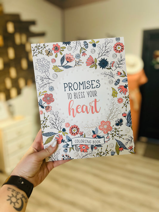 Promises to Bless Your Heart Coloring Book