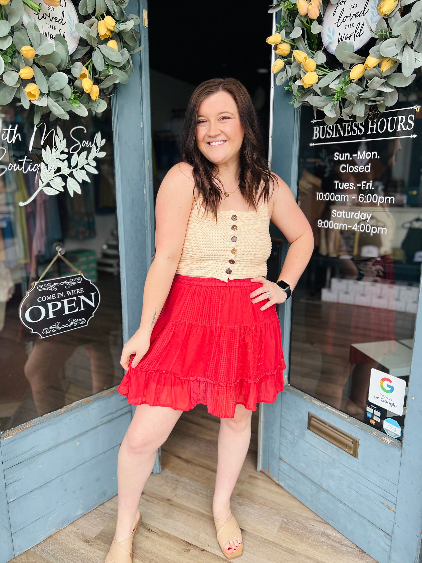 Viola | 4th of July Mini Skirt