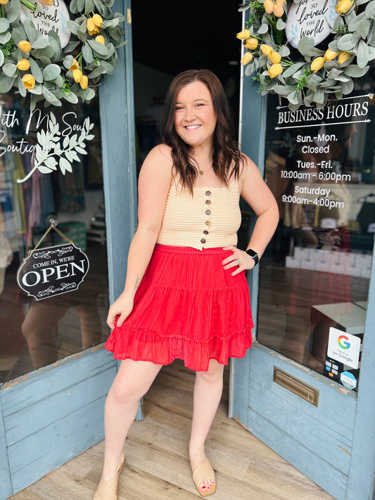 Viola | 4th of July Mini Skirt