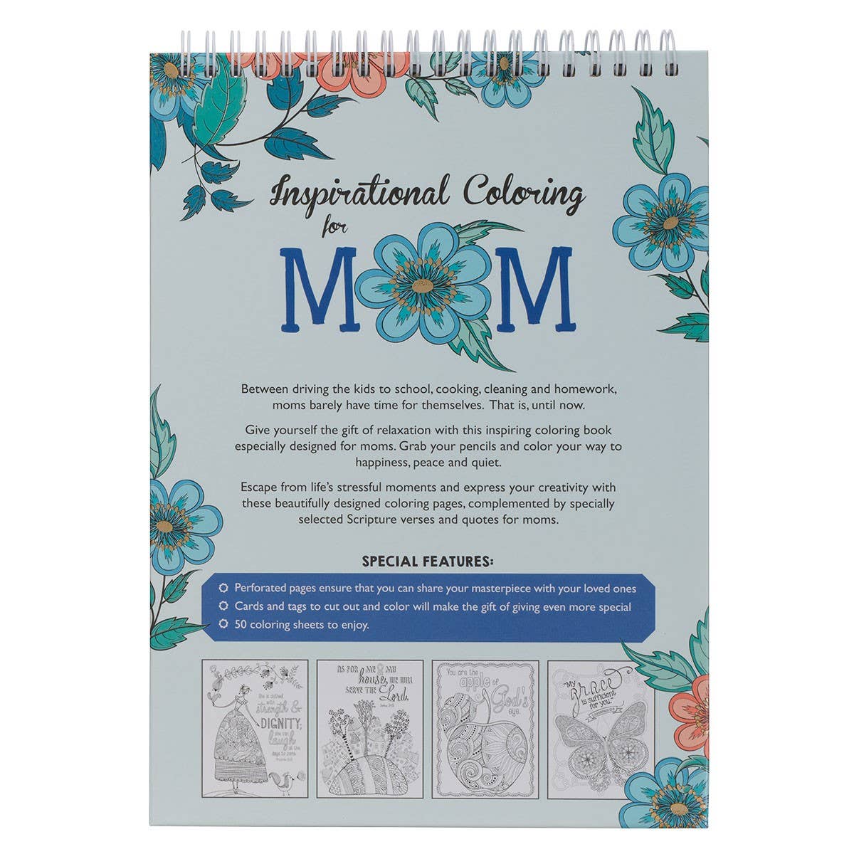 Coloring Book for Moms | Wirebound Inspirational