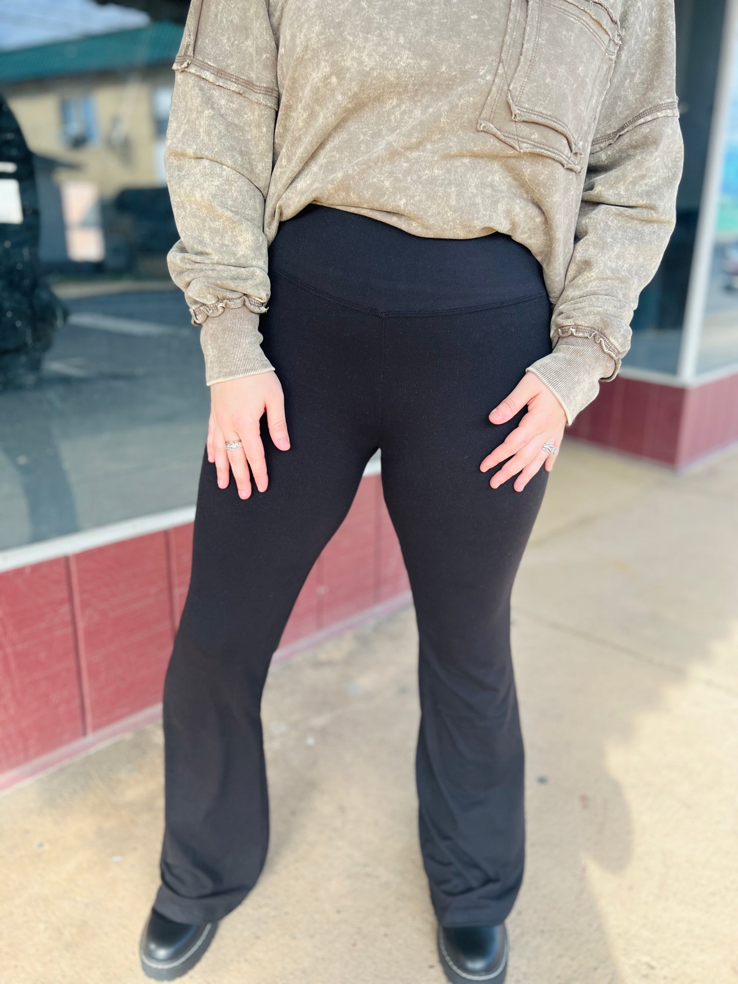 Too Comfy to Care | Inclusive Yoga Pants