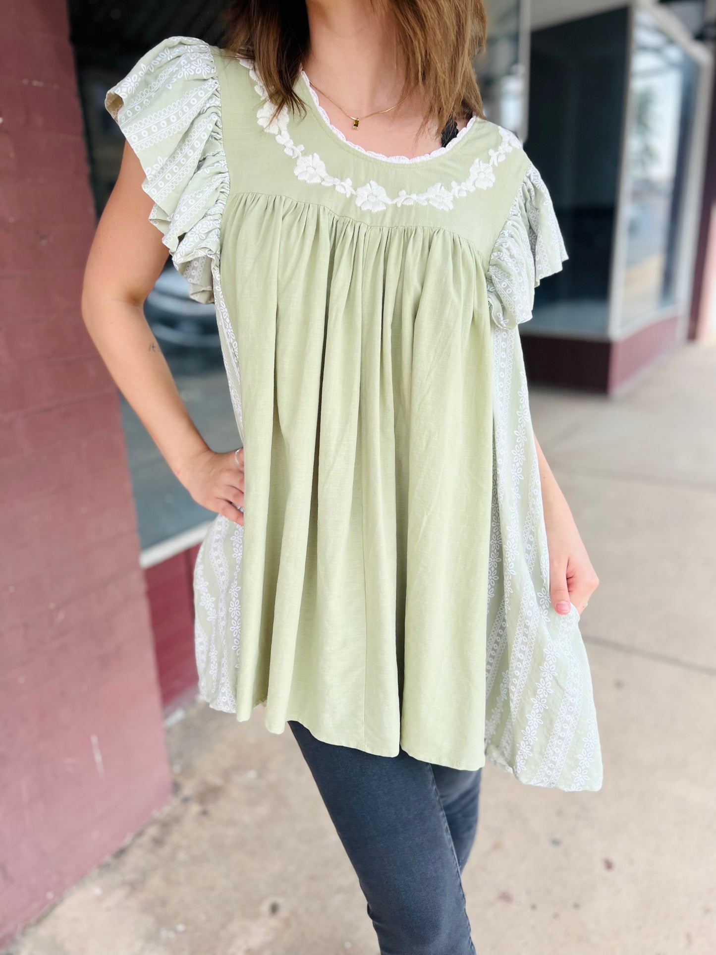 Bella Blair | Babydoll Top