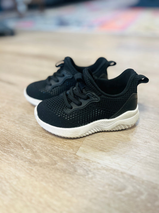 Toddler Black Shoes - Size 6