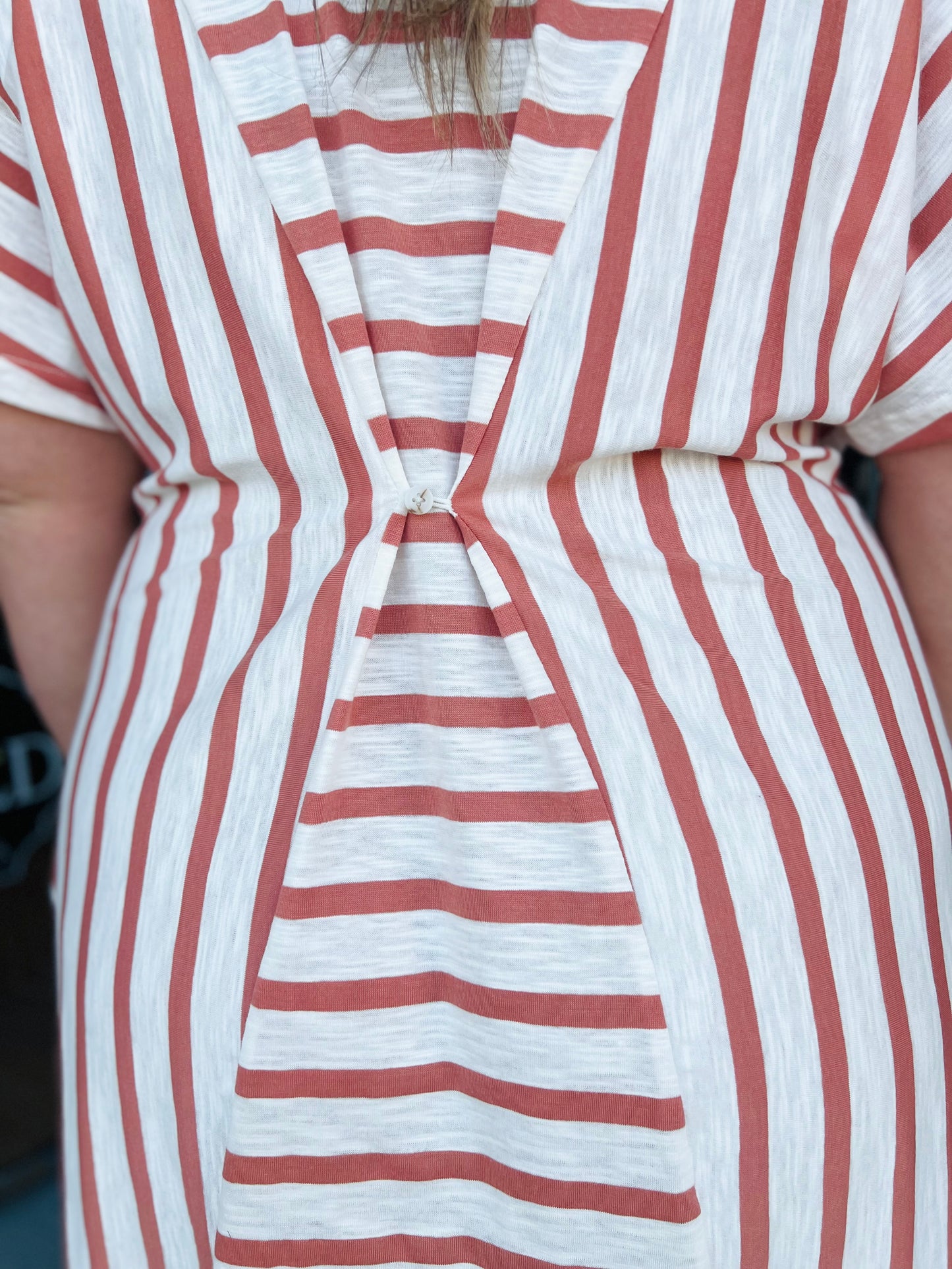 By His Stripes | Curvy Dress