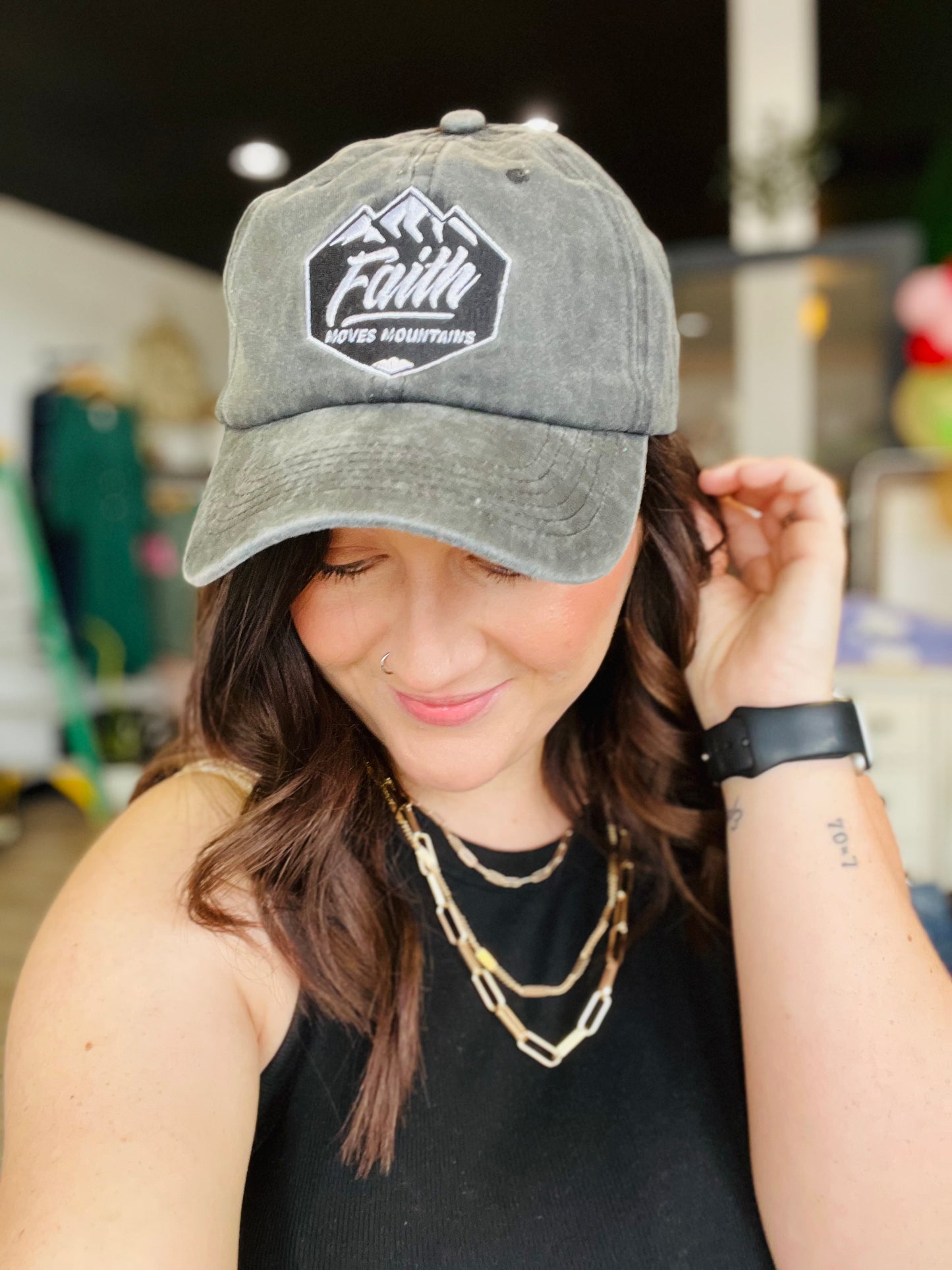 Faith Moves Mountains | Hat
