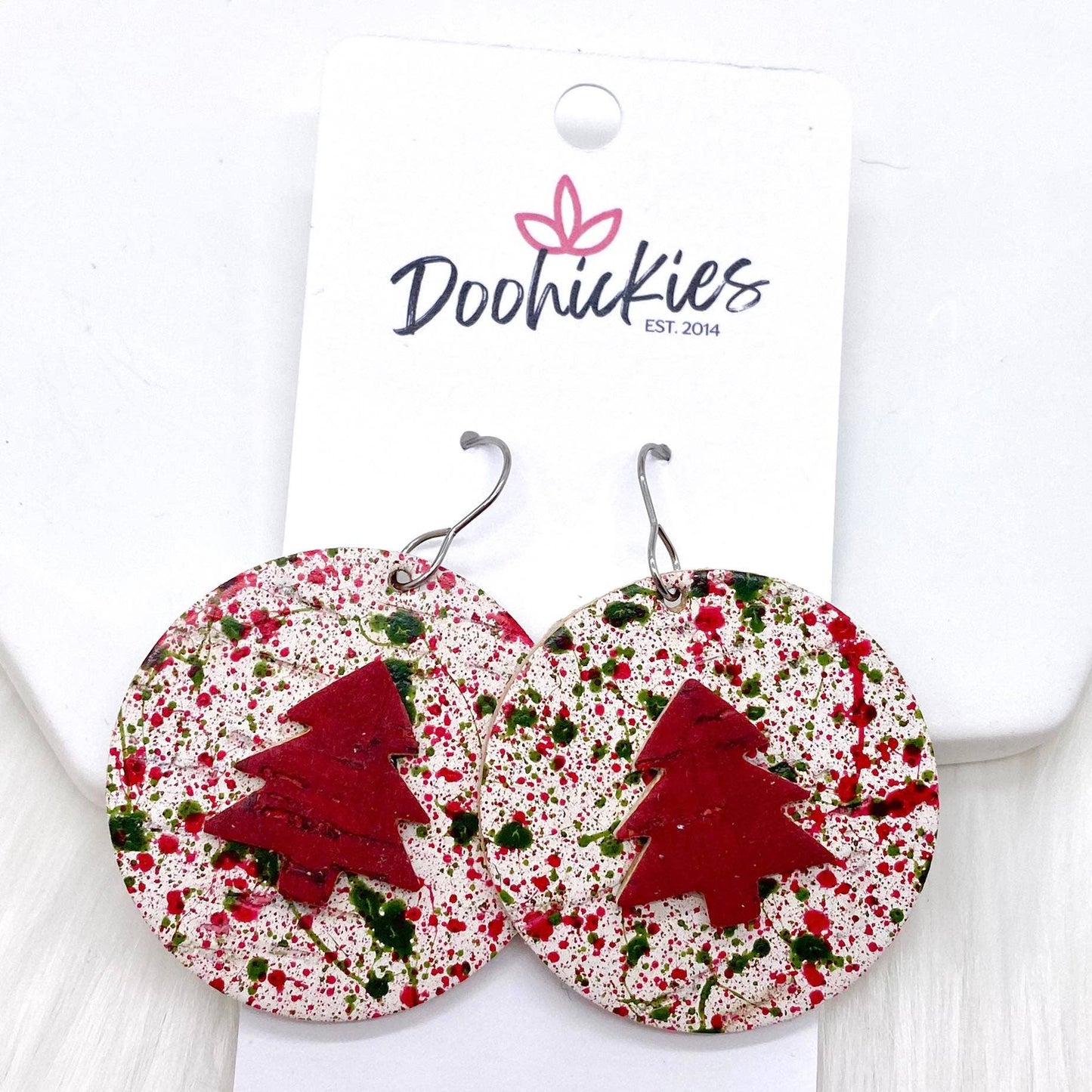 Bless This Hot Mess | Christmas Earrings