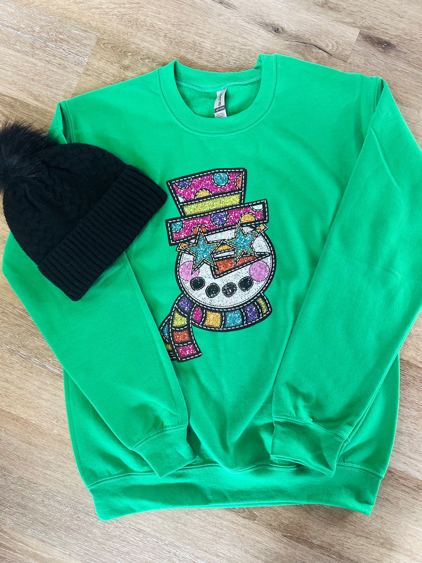 Razzle Dazzle Snowman Sweatshirt