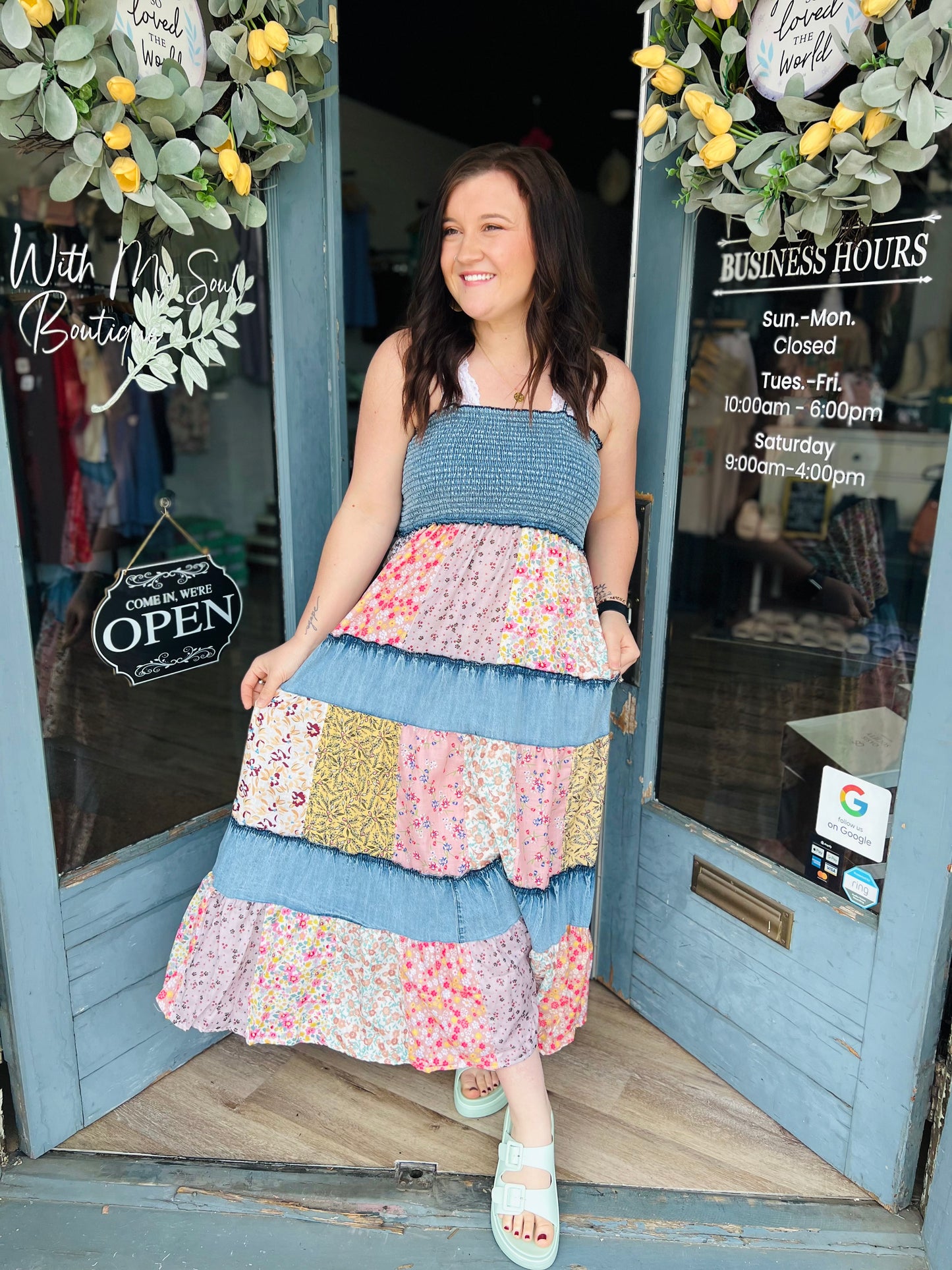 Loretta Lynn | Tiered Midi Dress