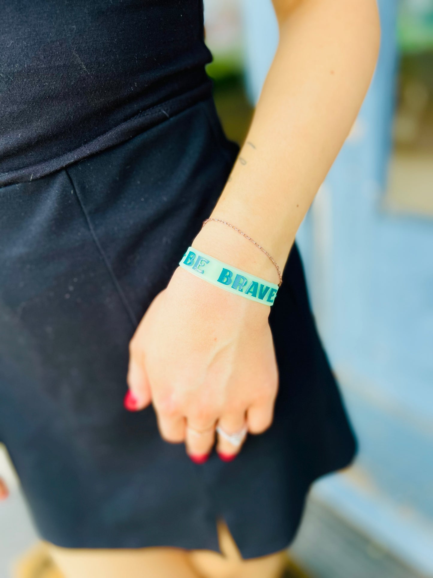 Be Brave Silicone Bracelet - Kiddos