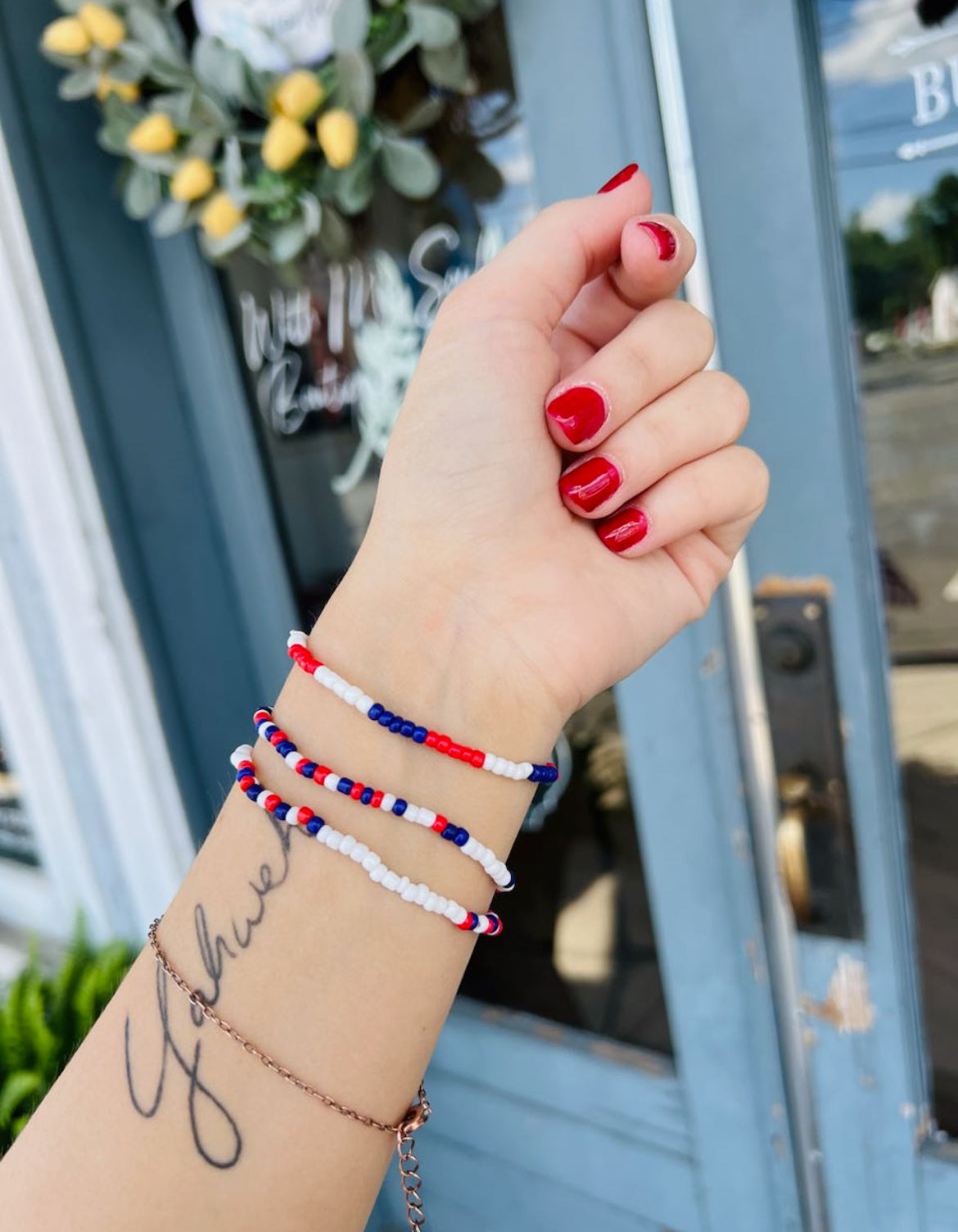 July 4th | Stack Bracelet - Heart Jewel