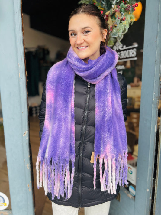 Crown & Ivy Purple Scarf