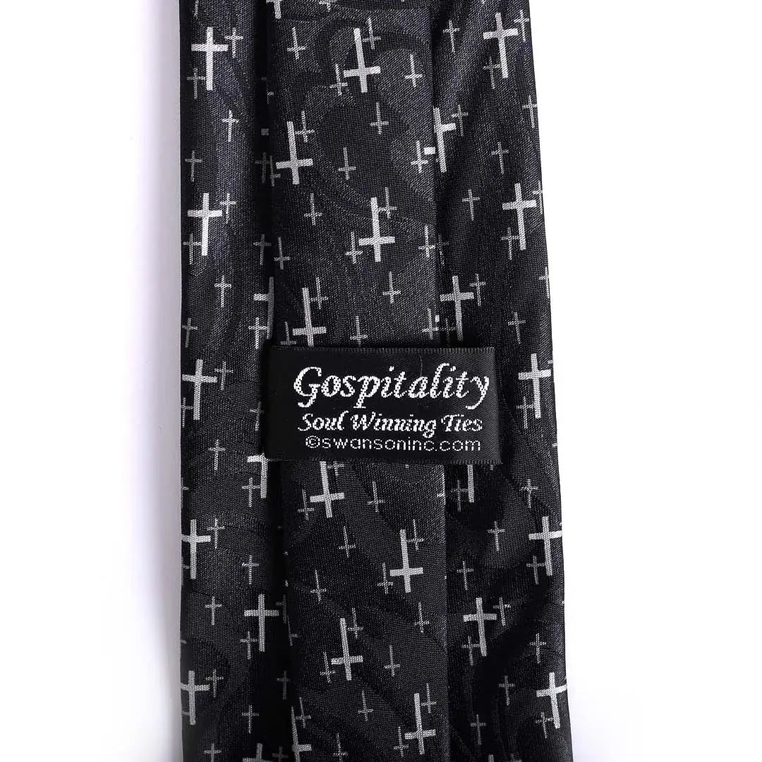 Tie - Floating Crosses