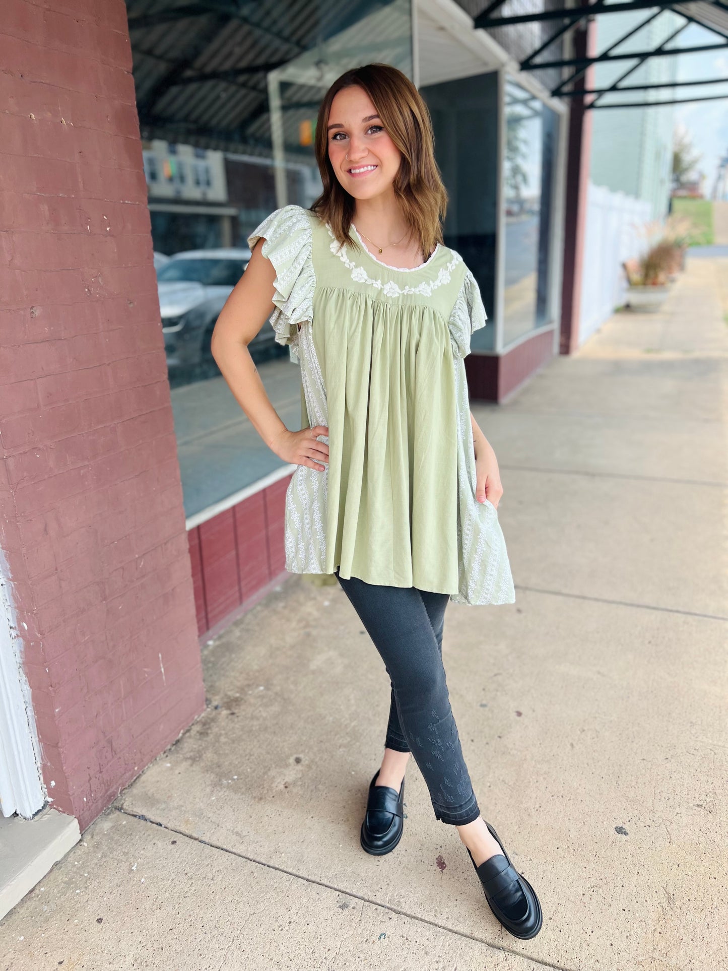 Bella Blair | Babydoll Top