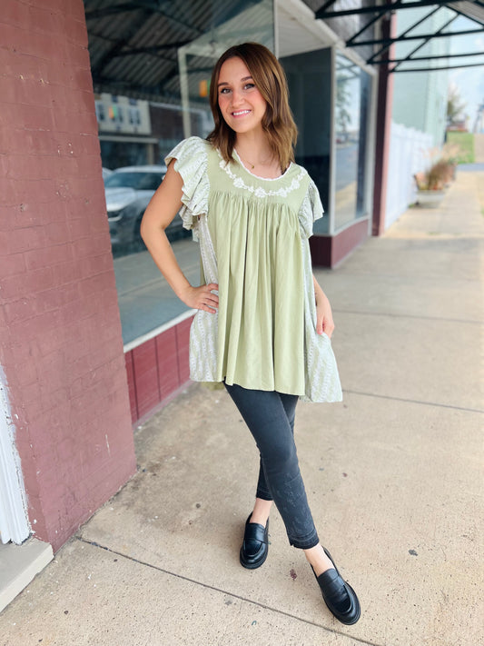 Bella Blair | Babydoll Top