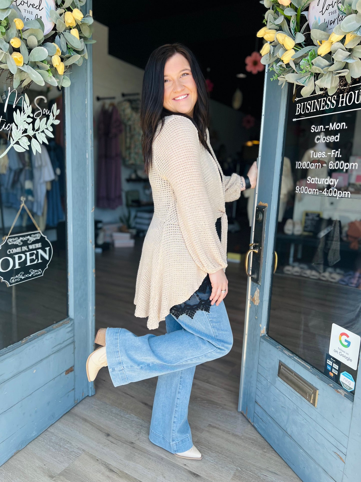 The Bow Girl | Cardigan