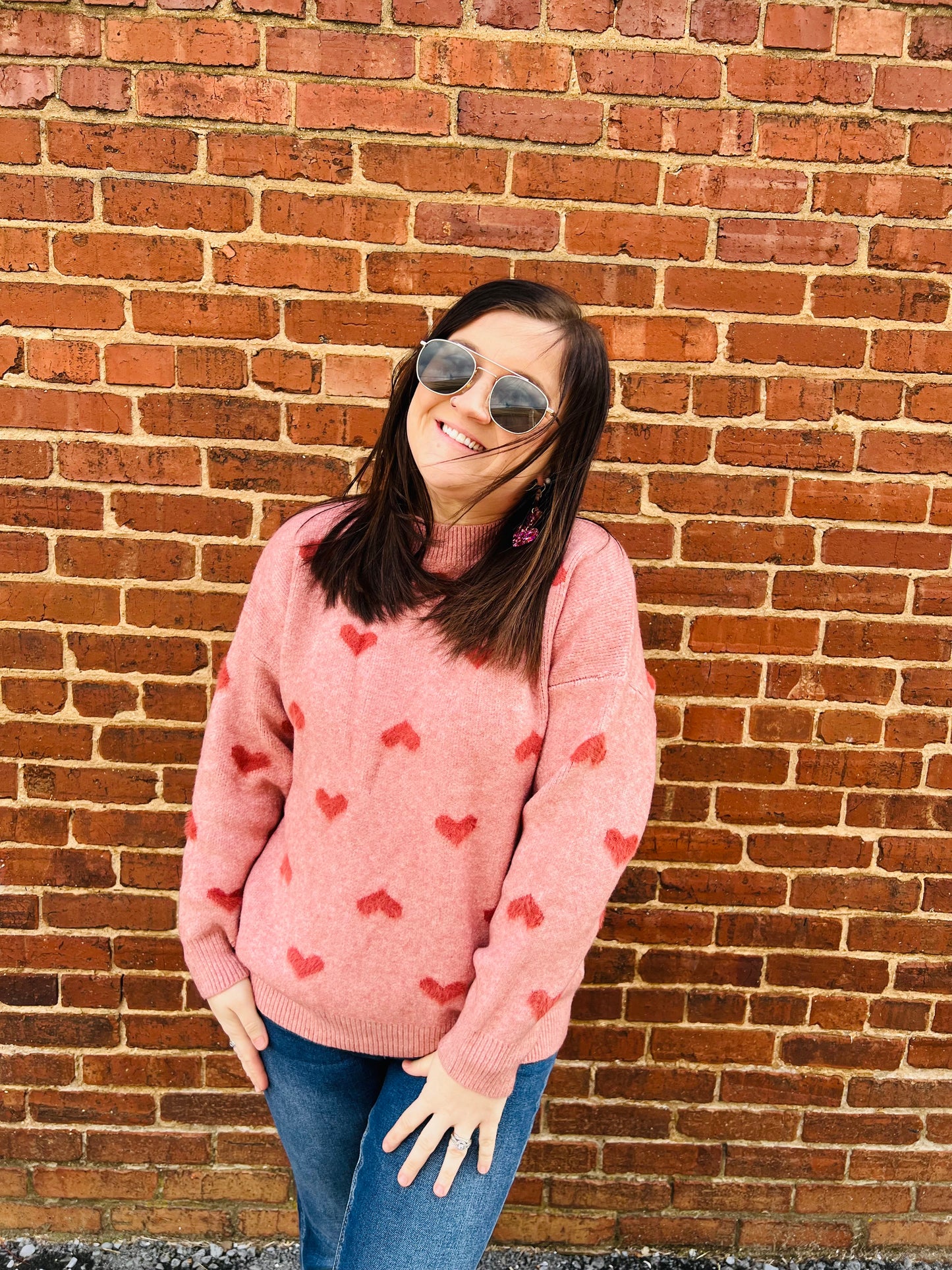 Pure Heart Sweater | Curvy