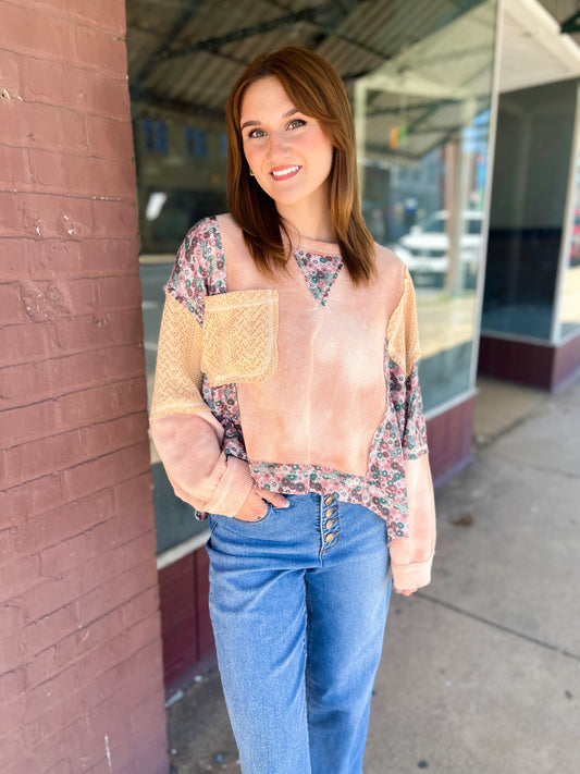 POL Elisheba | Oversized Floral Top