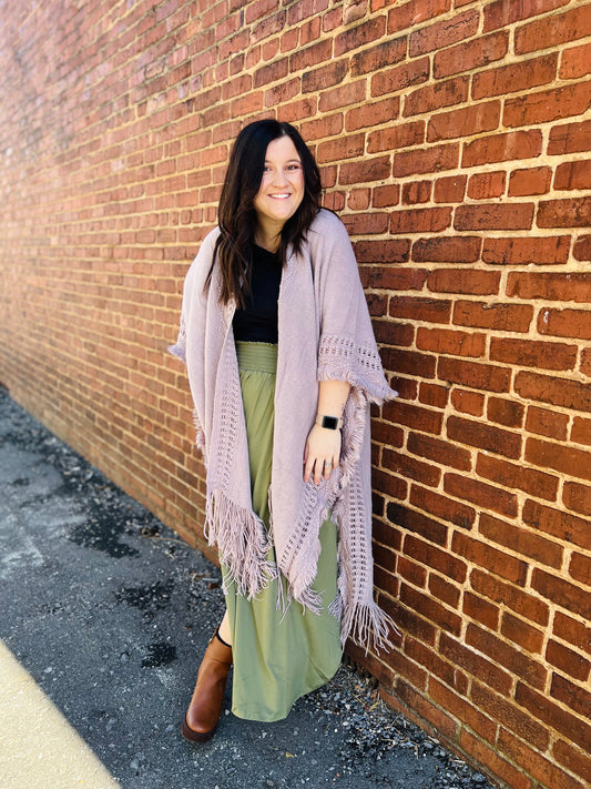 Cuddled Up Boho Kimono