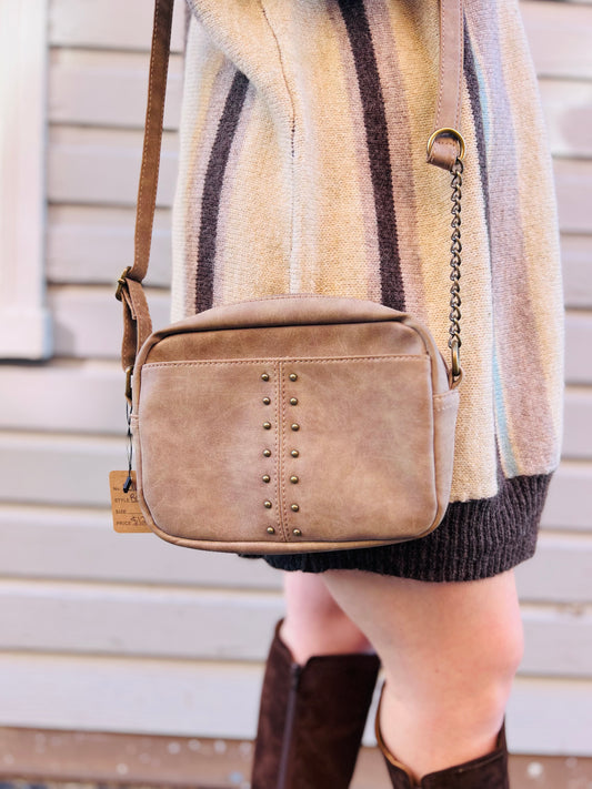 Greige Crossbody Bag