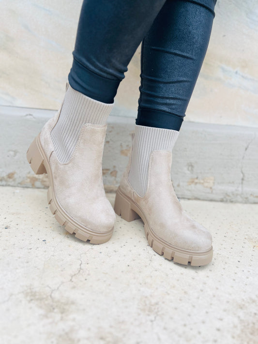 Chelsea Suede Boots