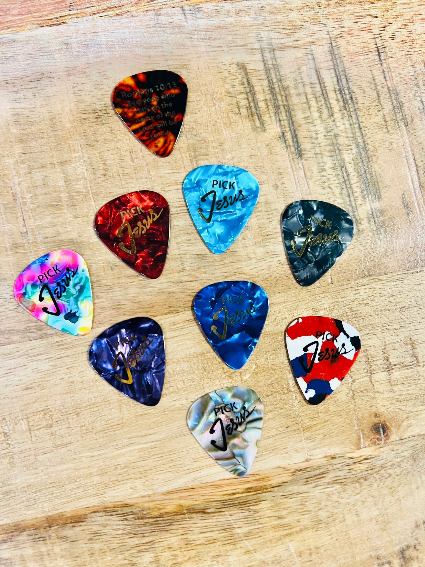 Pick Jesus Guitar Pick