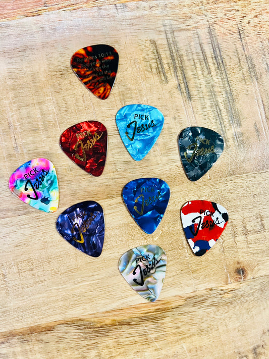 Pick Jesus Guitar Pick