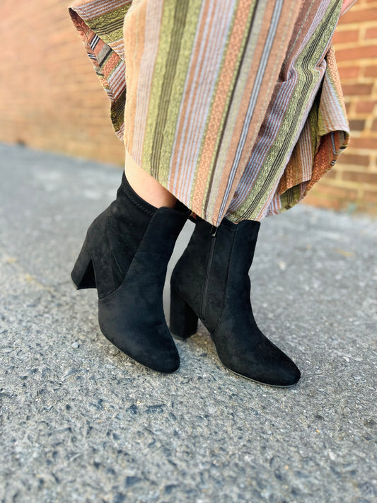 Wide Chunky Booties
