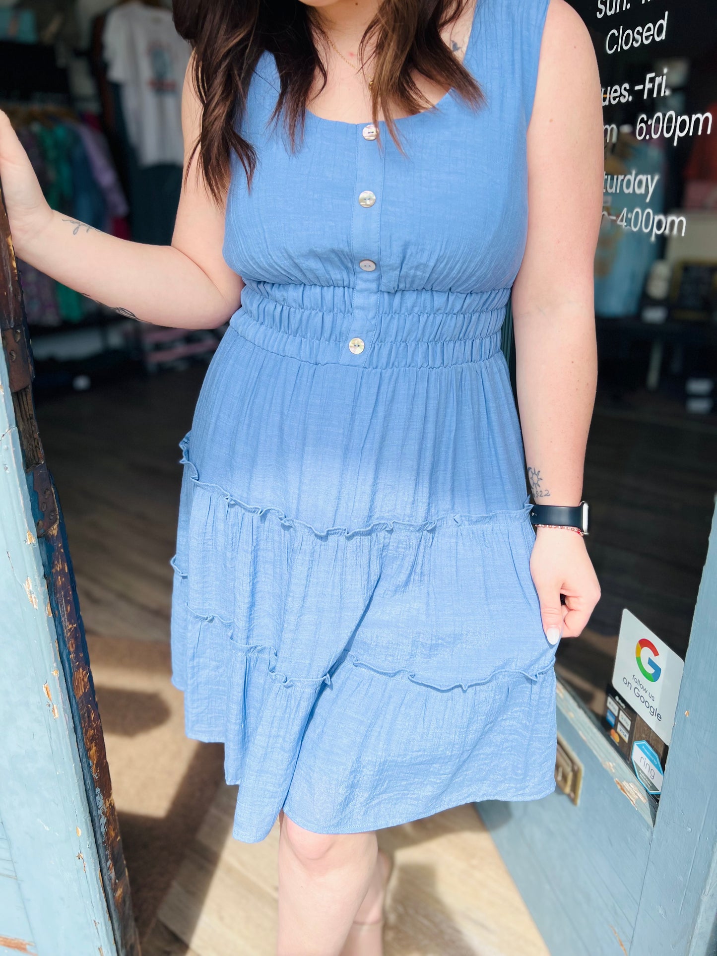 Elisabeth | Tiered Spring Dress - Curvy