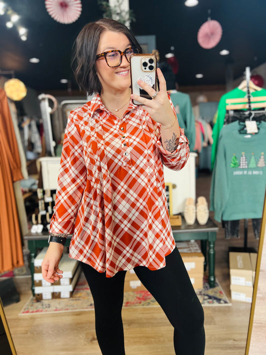 Kim Rodgers Printed Top - L