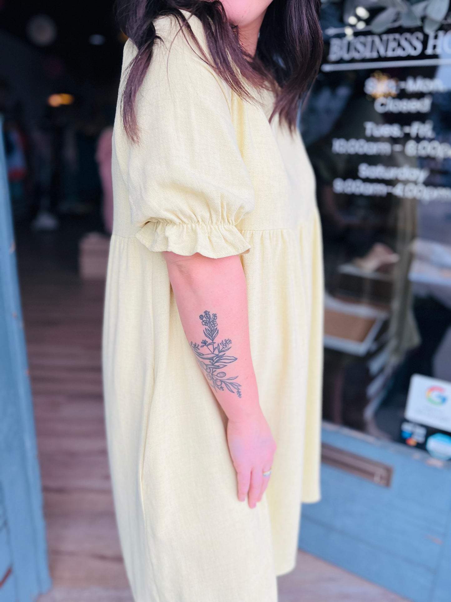 Cyrus | Puff Sleeve Dress