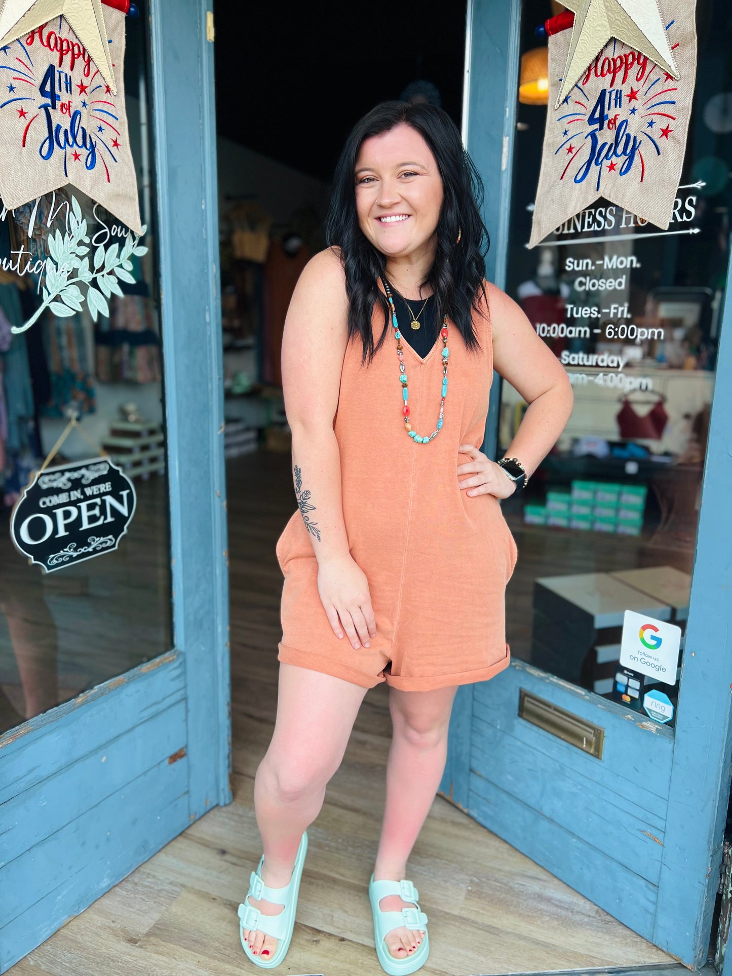 Jan | Sleeveless Romper