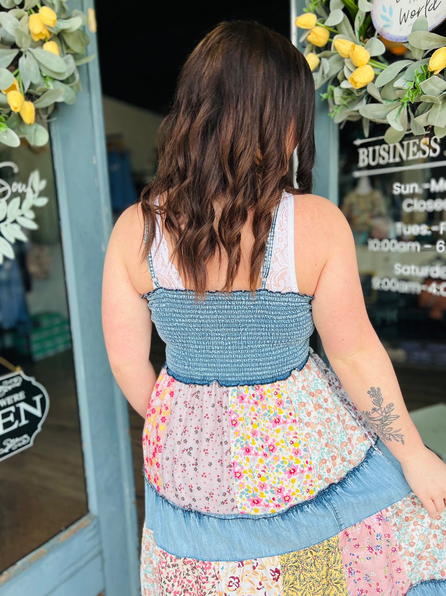 Loretta Lynn | Tiered Midi Dress