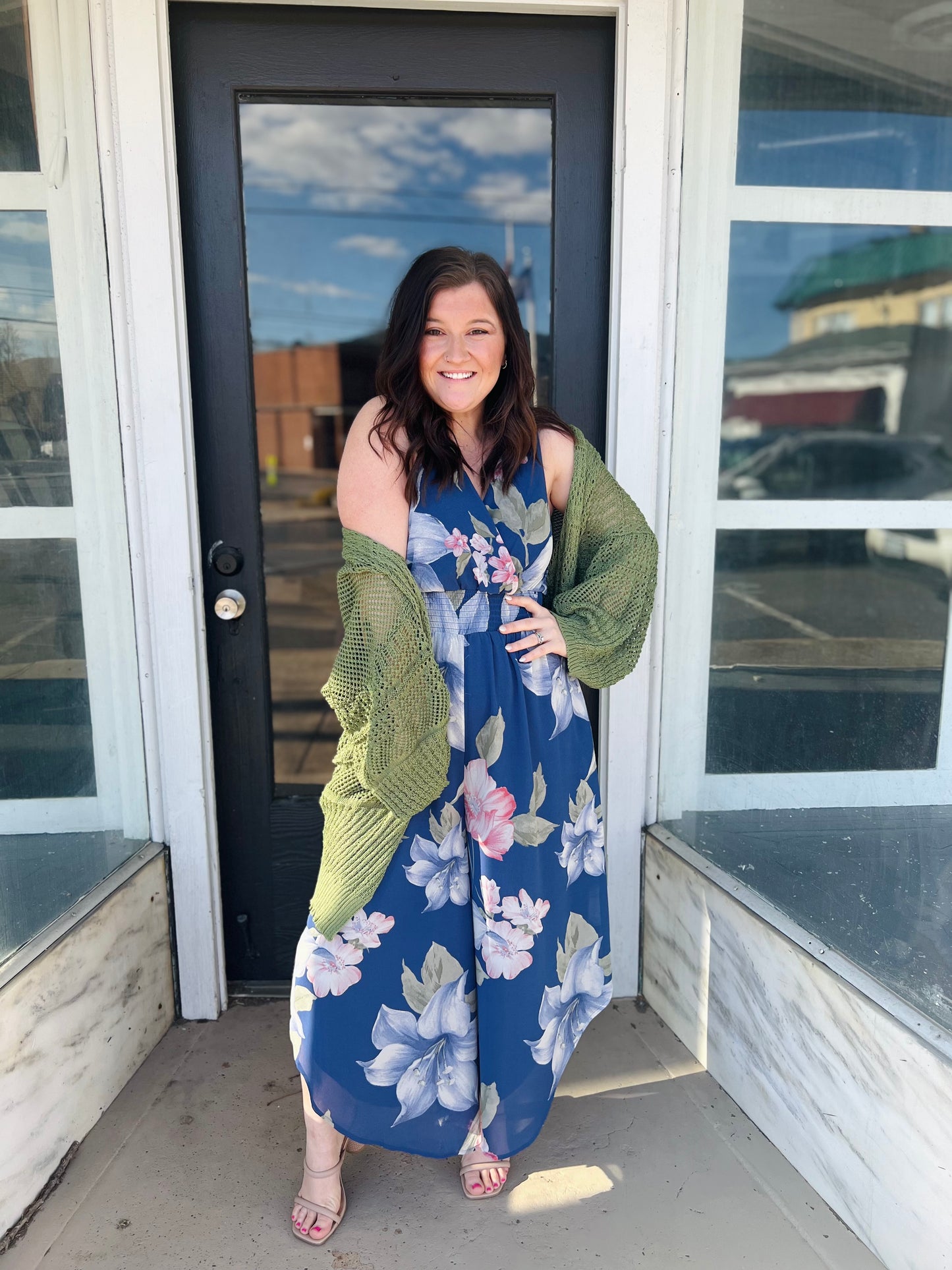 Hibiscus | Sleeveless Jumpsuit