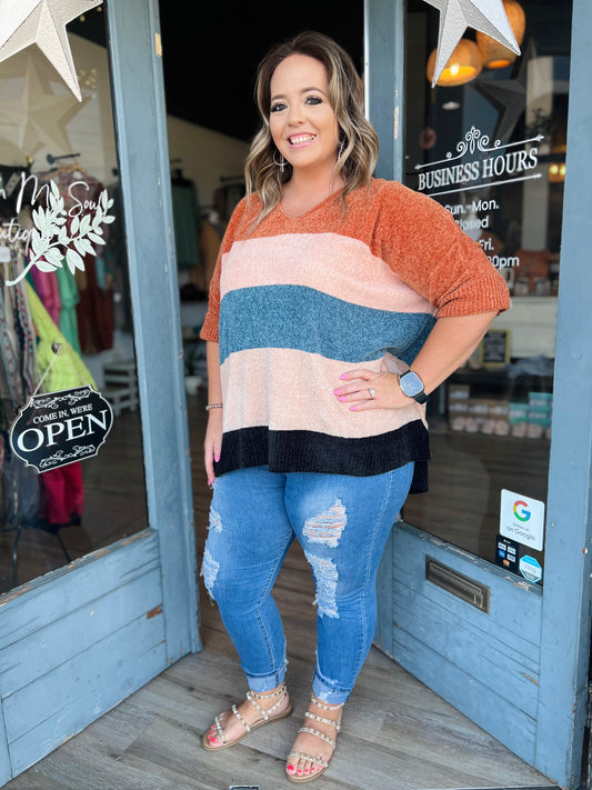 Autumn Divine | Curvy Sweater