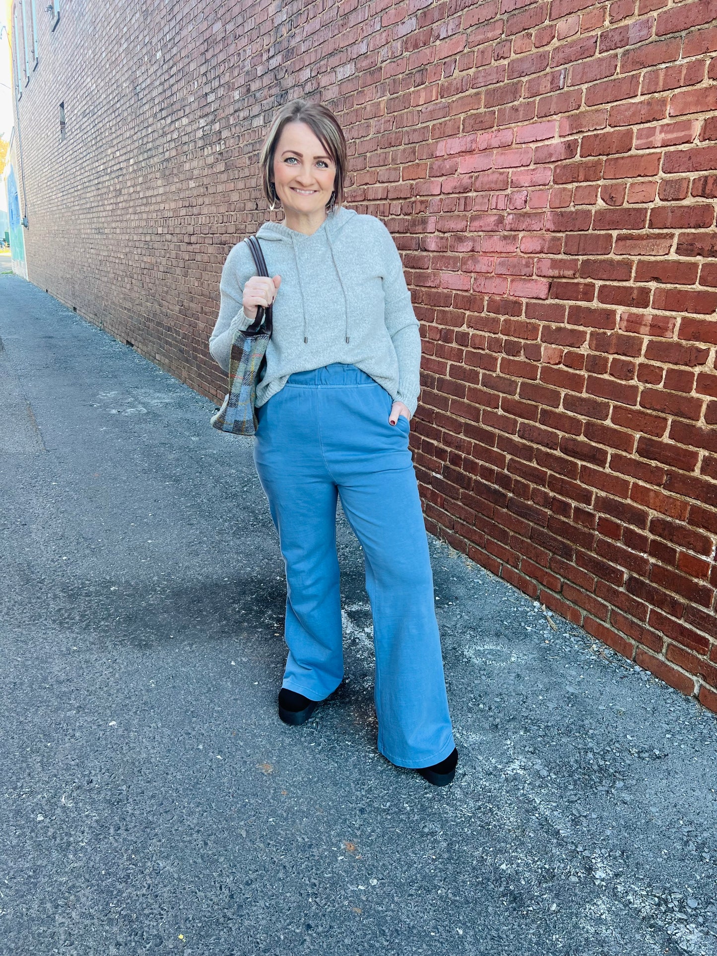 Cozy Up | Sweatpants - Blue