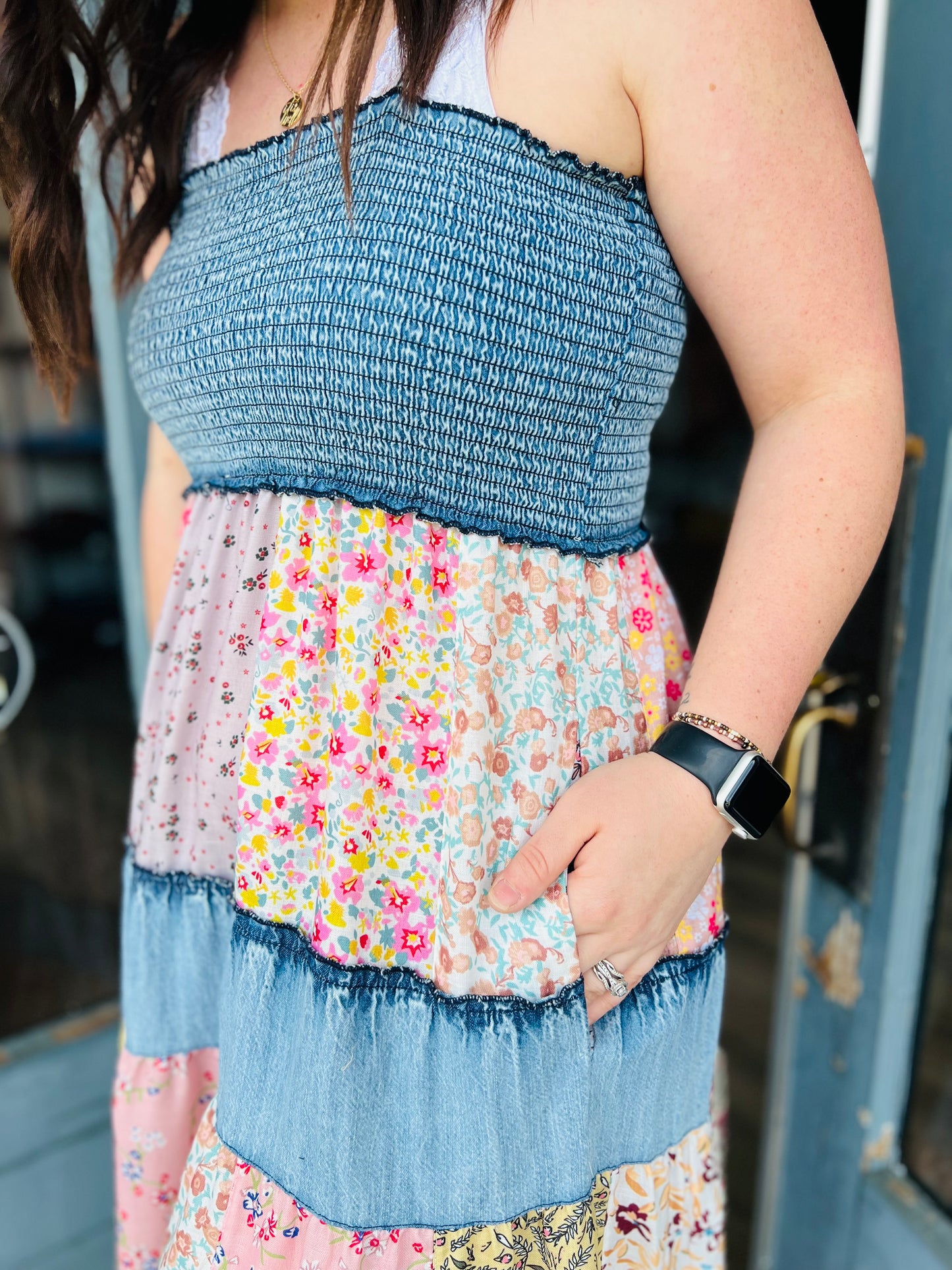 Loretta Lynn | Tiered Midi Dress