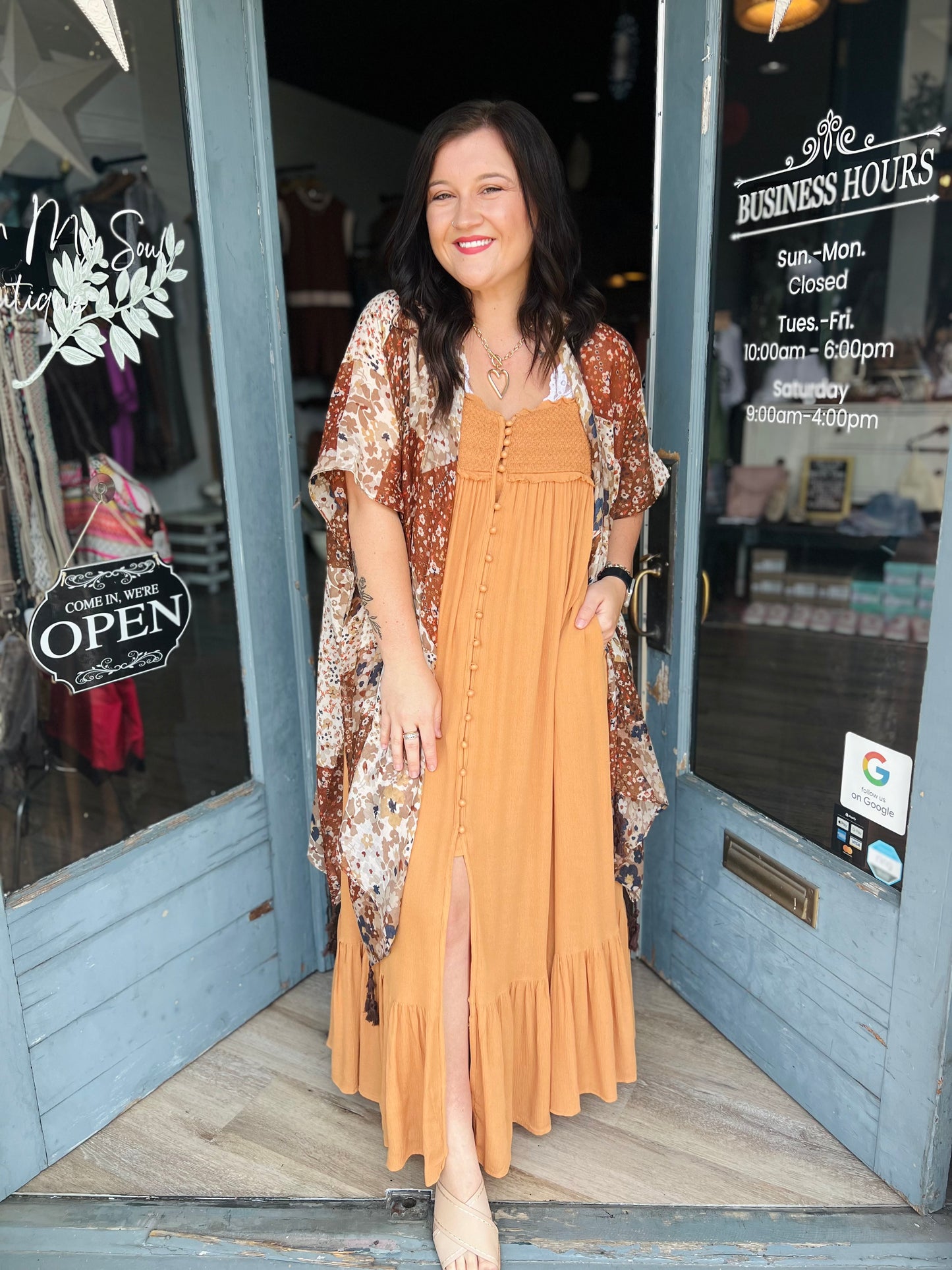Cowgirl Floral | Kimono
