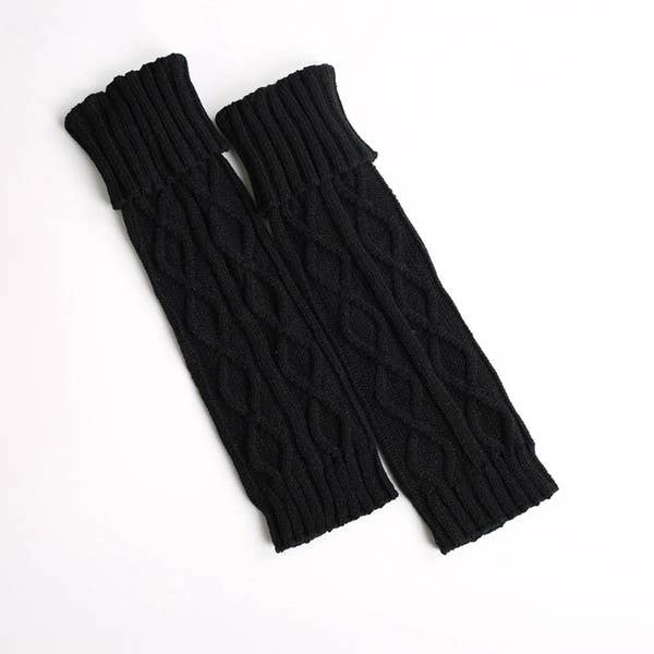 Bring It Back | Leg Warmers - Black