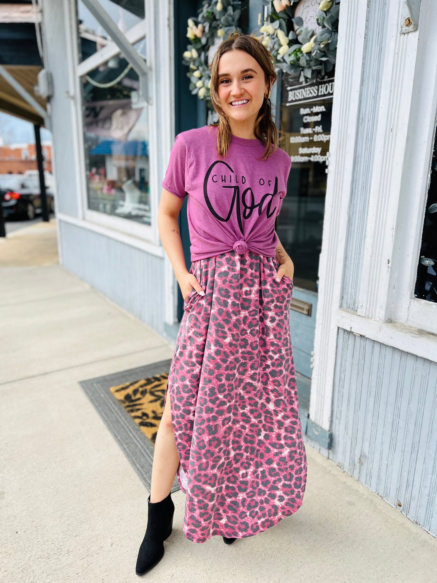 Leopard Maxi Dress