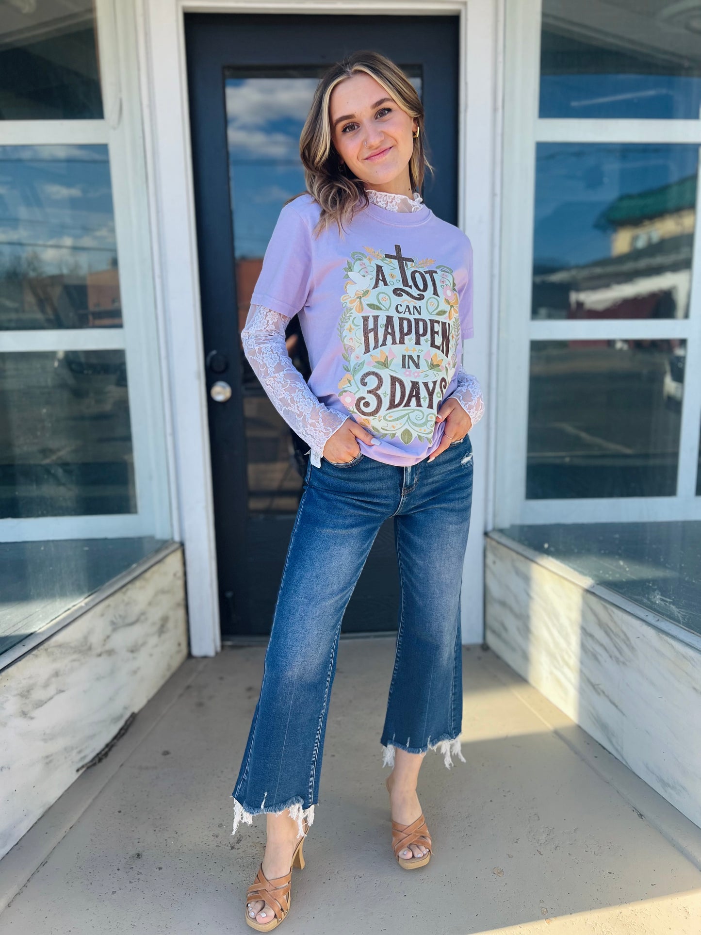 Lace Floral | Top