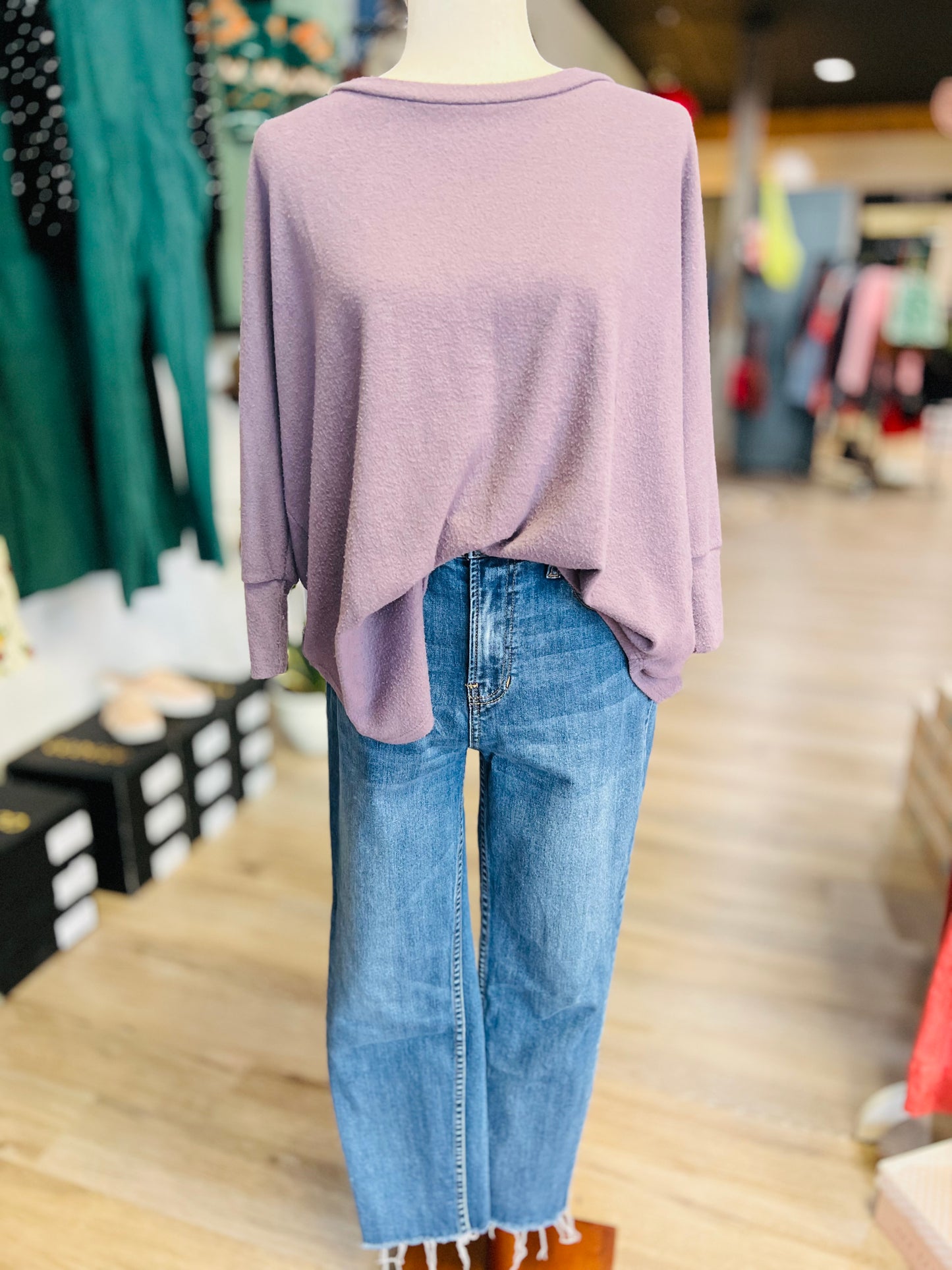KyeMi Purple Long Sleeve - Size M