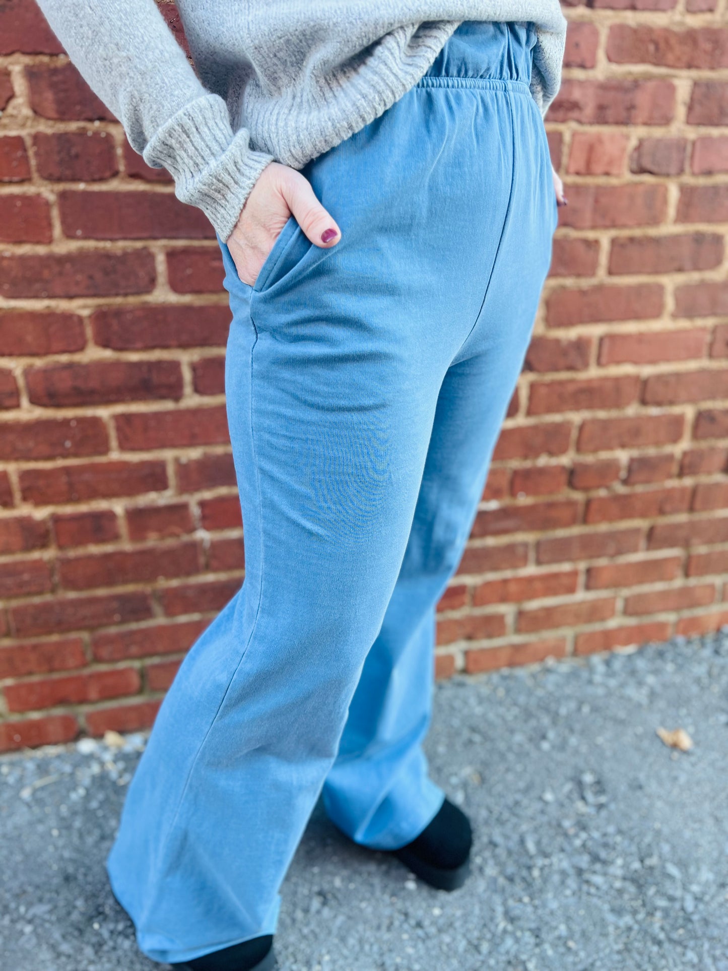 Cozy Up | Sweatpants - Blue